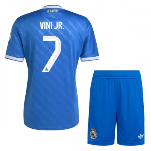 Ensemble Maillot Real Madrid Vini JR 7 Third 2025-26 Enfant Ensemble Maillot Real Madrid Vini JR 7 Third 2025-26 Enfant